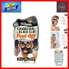 10ml Unscented Charcoal Peel-Off Mask with Natural Ingredients for Oily Skin