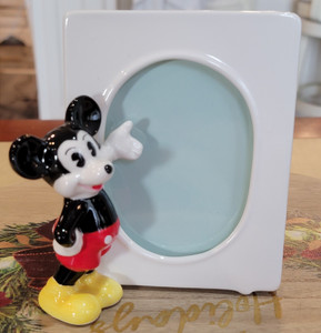 Disney Mickey Mouse 3”x5” Ceramic Picture Frame