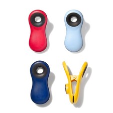 50 Magnetic Clips, Non Slip, for Office Home, Multicolor