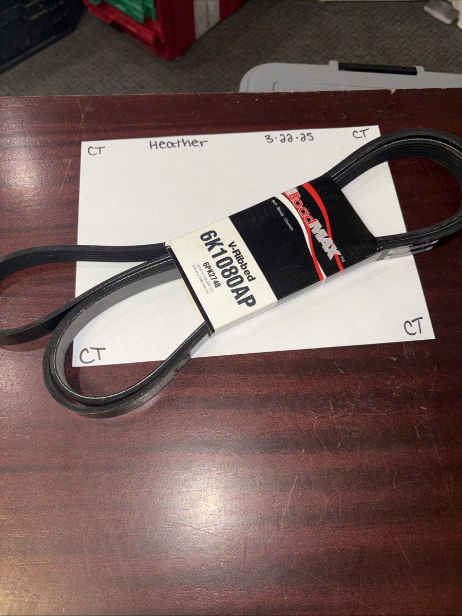 6K1080AP (6PK2748) Gates Drive Belt V-Ribbed | eBay