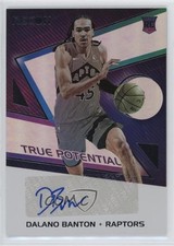 2021-22 Panini Recon True Potential Signatures Dalano Banton #TPS-DLB Auto 6o3