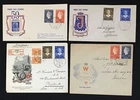 NETHERLANDS 1948 - 7 x FDC / SPEC COVER - WILHELMINA / JULIANA ---F/VF