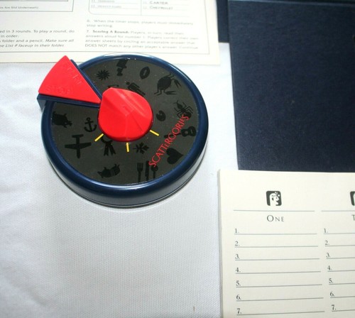 Vintage Scattergories Game Complete 1988 Milton Bradley Made In USA - Picture 7 of 11