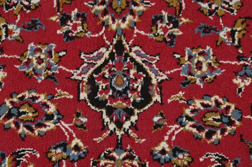 Living Room Turkish Floral Red 6x10 ft Area Rug Soft Pile Carpet - Picture 10 of 18