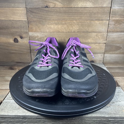 Ecco Biom Natural Motion Womens Sz 8 Black/Purple Comfort Trail Shoes eur 39 - Picture 2 of 10