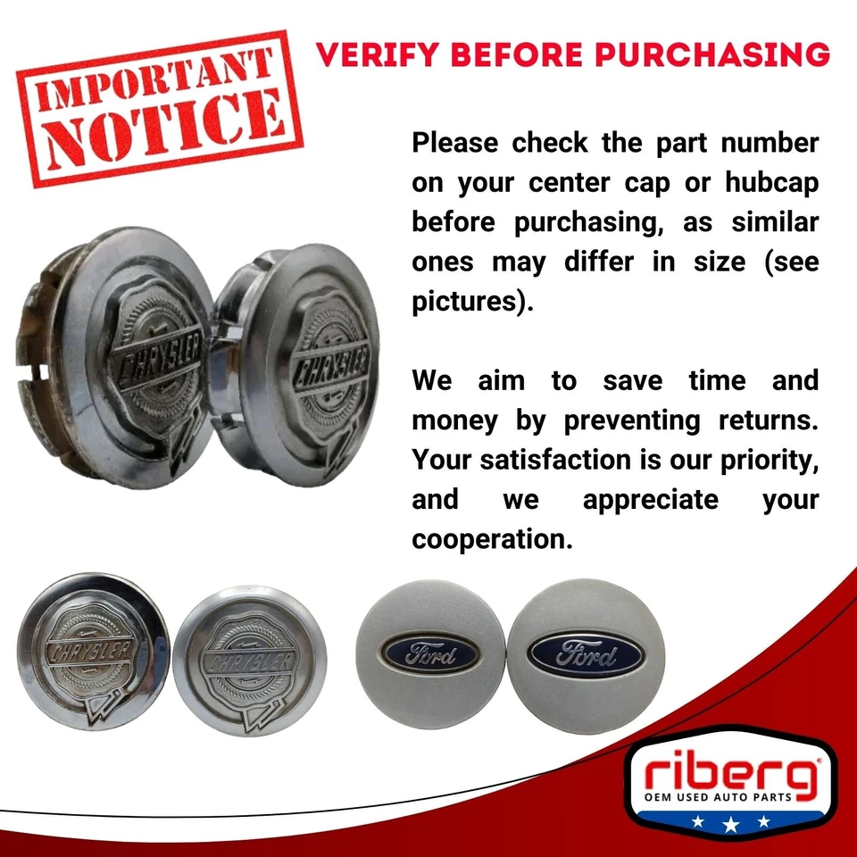 Tapa central de rueda Chrysler Sebring OEM acabado mecanizado 07 08 09 05105716AB  Foto 2 de 4