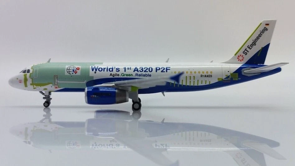JC Wings 1:400 ST Aeroespacial Airbus A320-200 (P2F) 'Primer A320 P2F del Mundo' D-AAES Foto 3 de 4