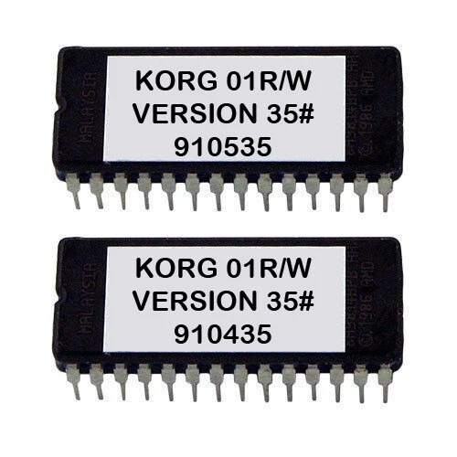 Korg 01R/W Version #35 Firmware Update Eprom Upgrade OS for 01RW Synthesizer