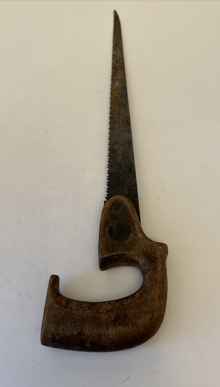 Vintage Henry Disston & Sons Philadelphia Keyhole Hand Saw (Circa 1896