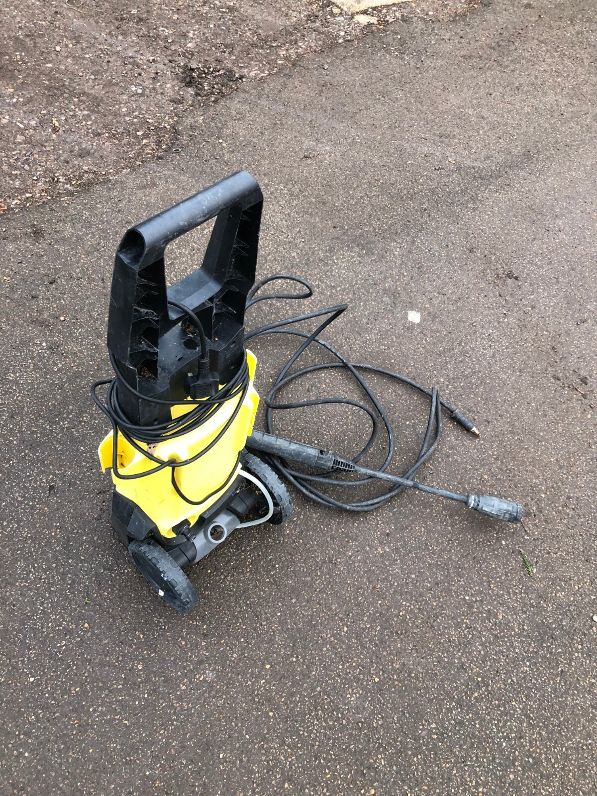 KARCHER PRESSURE WASHER PATIO 4X4 UNTESTED CHEAP GARDEN POWER TOOL D I Y EXPORT eBay