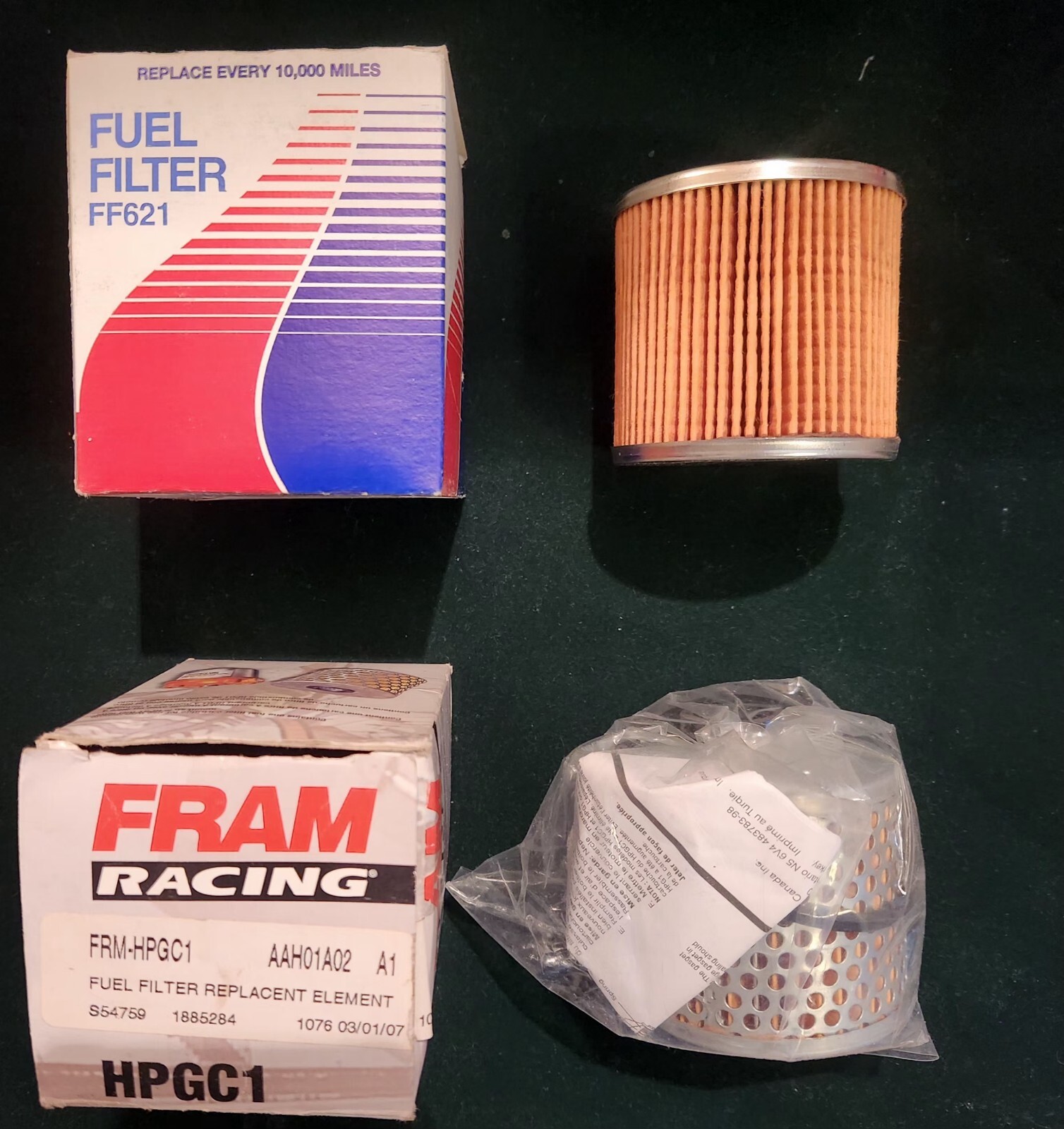 Oem CAV Fuel Filters, Aftermarket WIX, Big "A",  FRAM Fuel Filters Maserati 3500