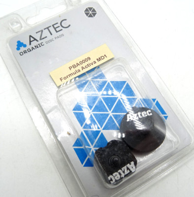 Aztec PBA0009 Organic MTB Fahrrad Scheibenbremsbeläge Formula Activa MD1 NOS Di-40-E4