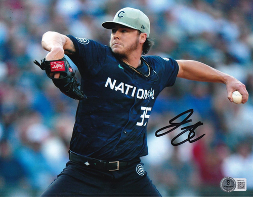 JUSTIN STEELE signed (CHICAGO CUBS) Baseball 8x10 photo BECKETT BAS BM85110 - 第 1/1 張圖片