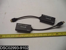 USED: QTY=2: Fosmon HDMI Extender Over Cat5e/.6 Receiver
