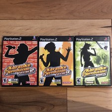 PLAYSTATION 2 PS2 KARAOKE REVOLUTION VOLUME 2 3 AND PARTY Complete CIB