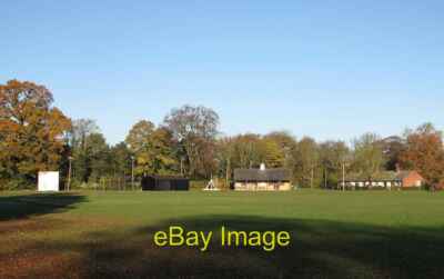 Foto 6x4 Whittlesford Cricket Ground im November King George 's Feld c2012