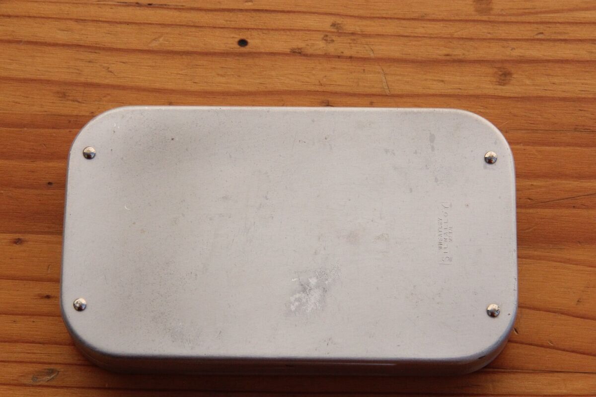 VINTAGE WHEATLEY SILMALLOY FLY BOX (154MM x 90MM) | eBay VINTAGE WHEATLEY SILMALLOY FLY BOX (154MM x 90MM) | eBay