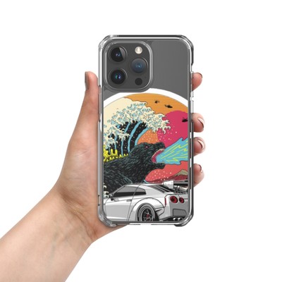 New JDM GTR Clear Case for iPhone  15 & Assorted Models