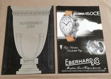Eberhard & Co. Tazio Nuvolari Vanderbilt Cup collector's brochure good condition