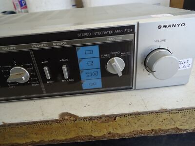 SANYO STEREO INTEGRATED AMPLIFIER MODEL JA 340 PARTS | eBay