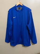 Nike Dri-FIT Team Dry Full-Zip Training Jacket Blue 897025-493 Mens Size 2XL NEW