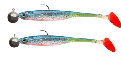 Cormoran Ready to Fish Crazy Fin Shad Farbe Yamame Ghost Länge 13cm  2 Stück