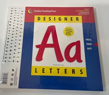 Alphabet Letters Creative Teaching Press Red ...