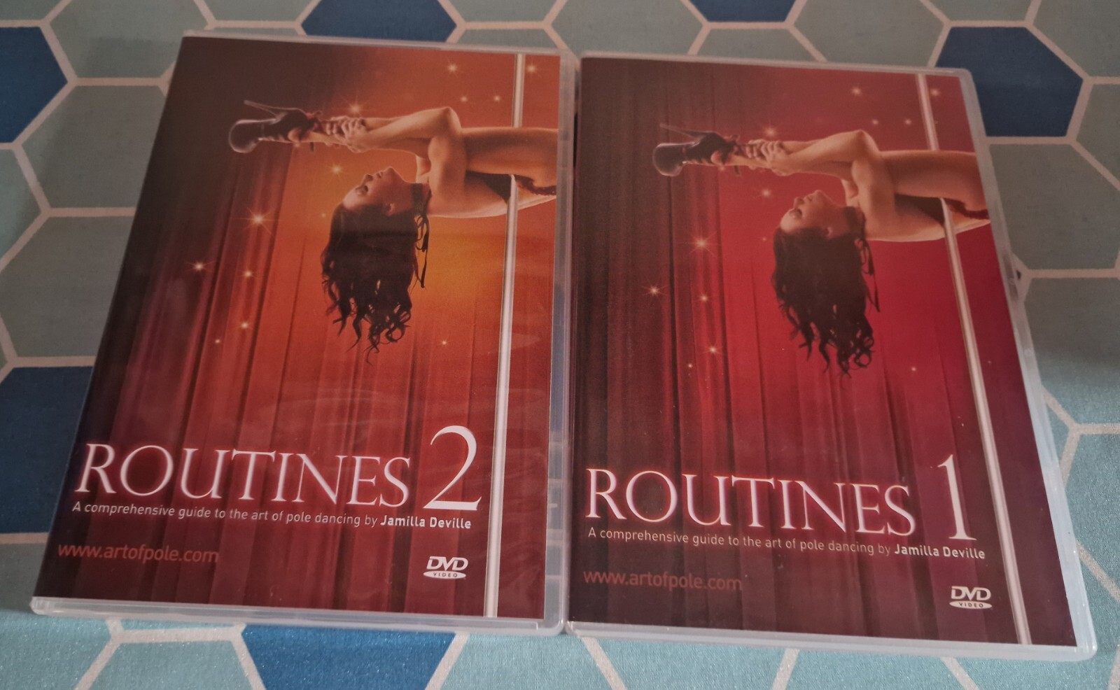 The Art Of Pole RARE Routines 1 & 2 A Guide To Pole Dancing By Jamilla Deville