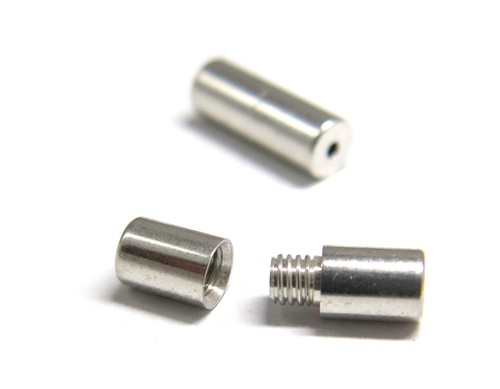 Drehverschluss. Schraubverschluss. Kette. Armband. 925er Silber. 11x4mm. - Picture 3 of 3