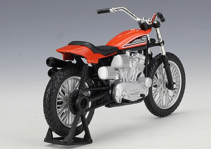Maisto 1:18 Harley Davidson 1972 XR750 Racing MOTORCYCLE BIKE Model NEW IN BOX - Image 3 of 4