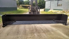 LINVILLE 16' Rubber & Steel Blade SNOW PUSHER box loader NO FAULT WARRANTY