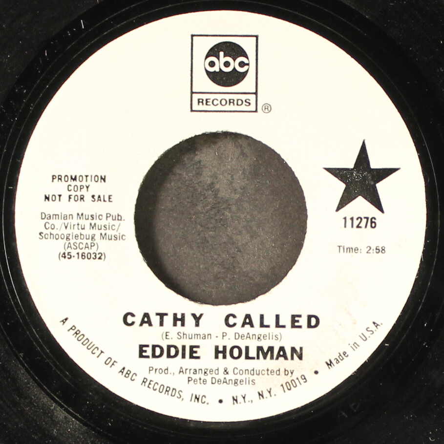 EDDIE HOLMAN: i need somebody ABC 7