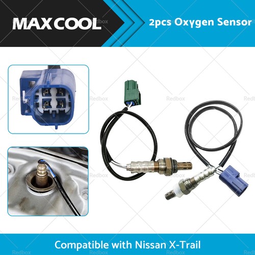 2PCS O2 Oxygen Sensor Suitable for Nissan XTRAIL XTRAIL T30 2.5L QR25