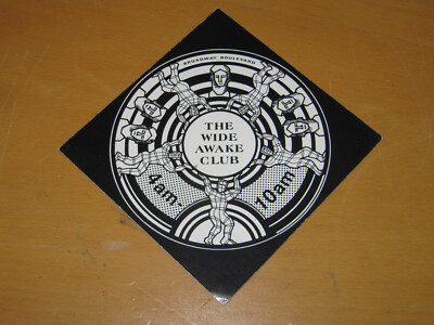 THE WIDE AWAKE CLUB - EALING BROADWAY - DARREN PEARCE - 1990's CLUB FLYER (RAVE)