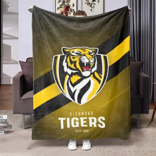 3D Tiger Pattern Fleece Blanket for Bedroom and Living Room Sofa
