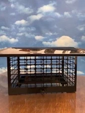 Black Galvanized Bolt On Chimney Flue Cap 9" x 13"