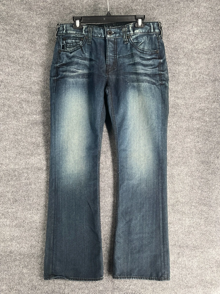 Mens guess shop falcon bootcut jeans