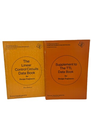 Texas Instruments Data Book Linear Control Circuits Supplemental To The TTL data