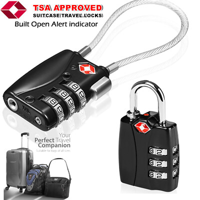 3 digit luggage lock