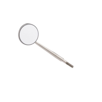 ZIRC Crystal HD Mouth Mirror Head - #4 (22mm dia.) Cone Socket Stainless Steel
