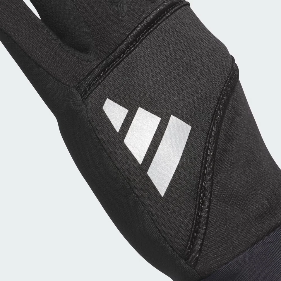 NUEVO CON ETIQUETAS MUJER Adidas JJ9472 AMP PRINCIPAL FRÍO RDY NEGRO CORRER PANTALLA TÁCTIL GUANTES $35 Foto 2 de 3