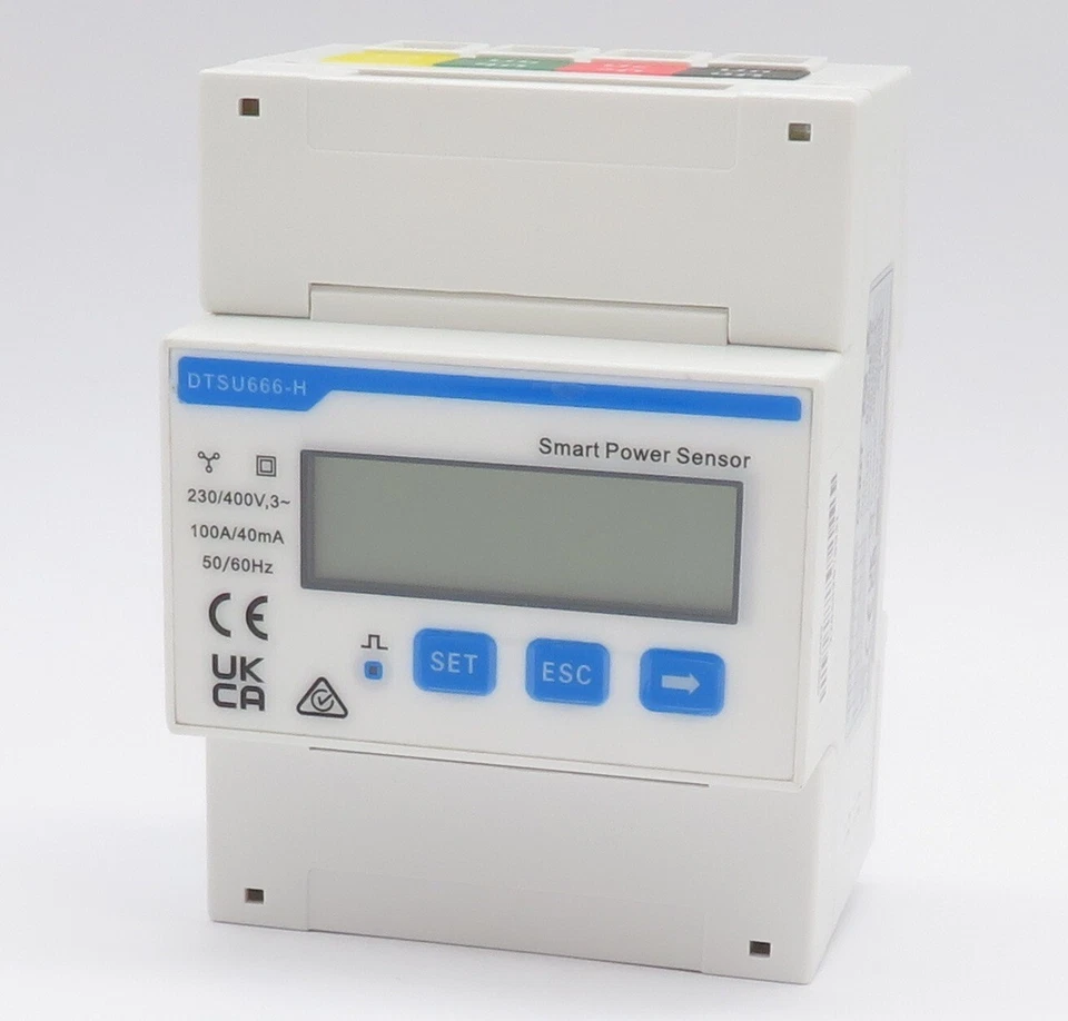 Smart Power Sensor Chint DTSU666-H Energiezähler 3~ Stromzähler 100A 40mA UKCA - Bild 1 von 4