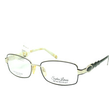 Sophia Loren BR72 Beau Rivage Black Eyeglass Frame 53 16 135