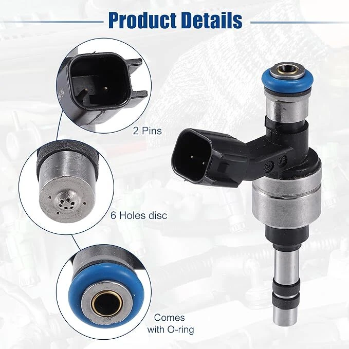 6x Inyectores de combustible para Buick Lacrosse 3,6 L 2013 2014 2015 2016 12634123 12642125 Foto 4 de 4