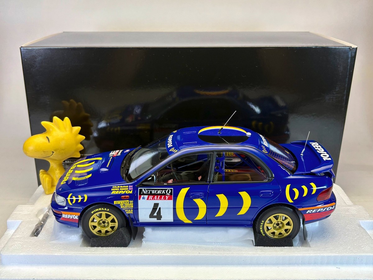 1:18 Kyosho Subaru Impreza 1994 RAC Rally #4 Colin McRae Derek