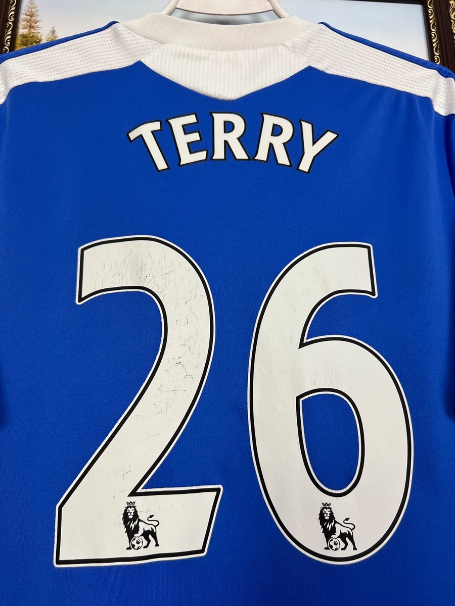 Chelsea Home football shirt 2011 Soccer #26 Terry Adidas Jersey