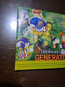 SEGA Dreamcast Generator Vol 2 Demo Disc Sonic Adventure Tony Hawk's Pro Skater