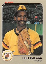 1983 Fleer - Luis DeLeon #355