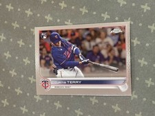 2022 Topps Chrome Sonic Curtis Terry Rookie #68 Minnesota Twins RC (F)