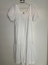 women's old navy xs tiered midi dress/ with lining / new